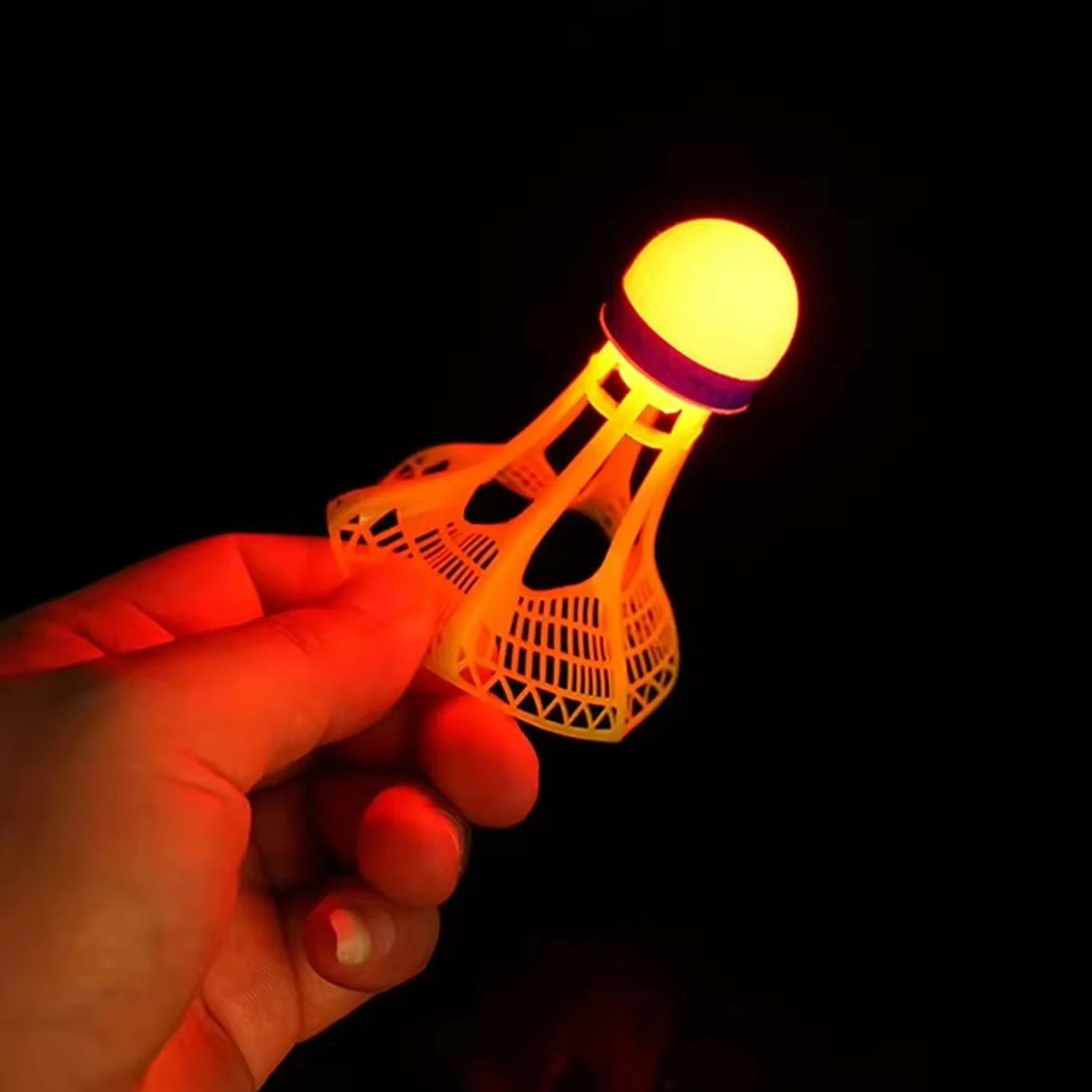 Volantes de bádminton LED con luces y vibración para diversión - imagen 5