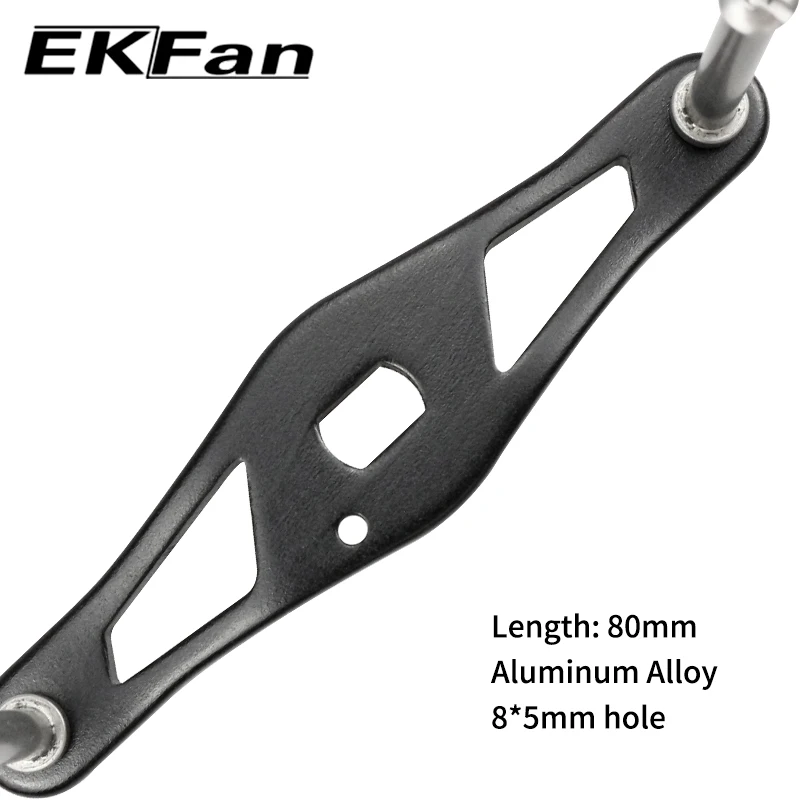 EKFAN Mango de carrete baitcasting de aluminio de aleación - imagen 5