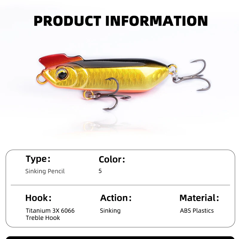 Detalle del señuelo de pesca OUTKIT