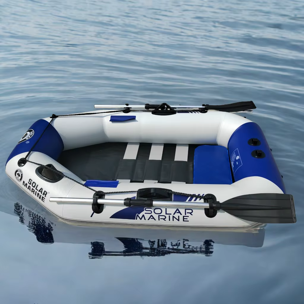 Solar Marine Kayak Hinchable de Pesca PVC – Plegable y Resistente
