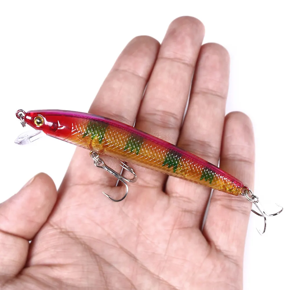 Set de 15 señuelos wobbler para pesca multitarget