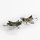 Hanlin Kevin Topwater Wobbler flotante para Lucio con alas de acero - imagen 4