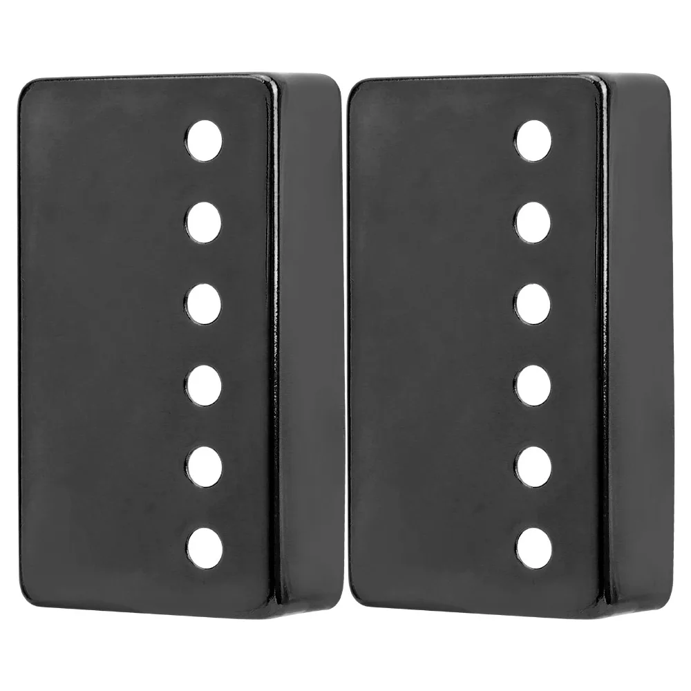 Cubiertas de latón para pastilla de guitarra – negro, oro y plata - imagen 2