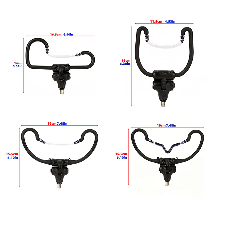 Portacañas HIRISI en Forma de U – Soporte Ajustable 360° - imagen 5