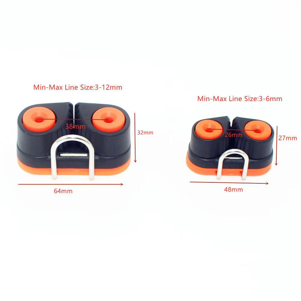 Cleat de Presión Universal con Cojinetes – Anclaje Rápido para Barca y Kayak - imagen 5