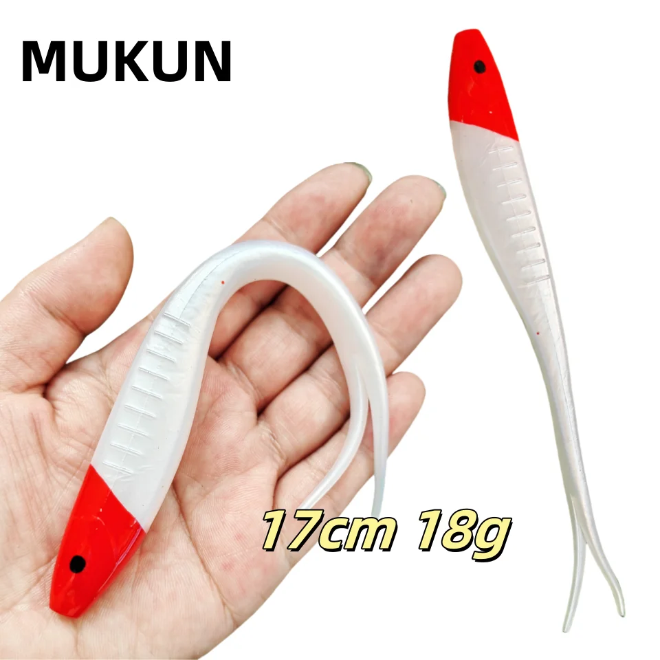 Cebo blando MUKUN swimbait forma V