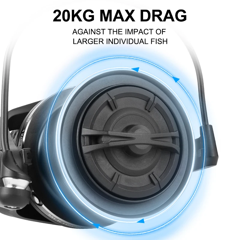 Carrete de pesca BILLINGS de aluminio CNC, lanzamiento largo suave - imagen 2