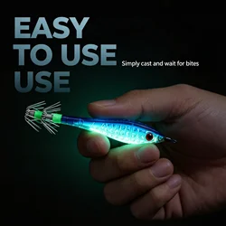 Anzuelos Luminosos Electrochapados para Calamar – Pesca Nocturna