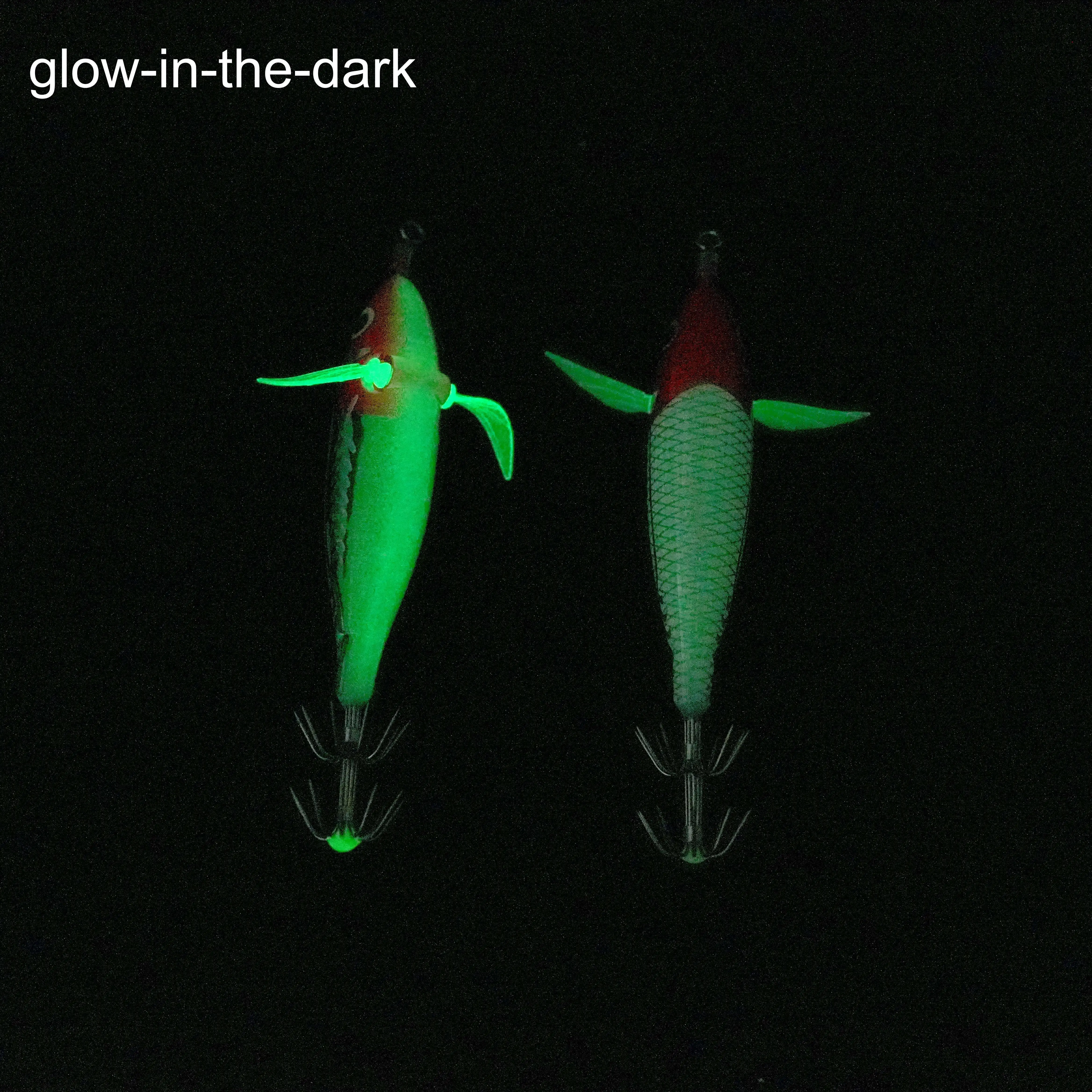 Bravmack Lures luminosos en forma de calamar – - imagen 5