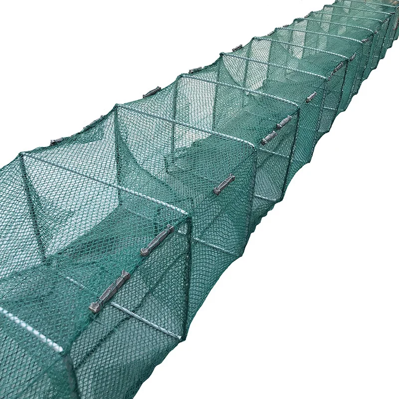 Red de pesca plegable anticorrosión para gambas y cangrejos - imagen 4