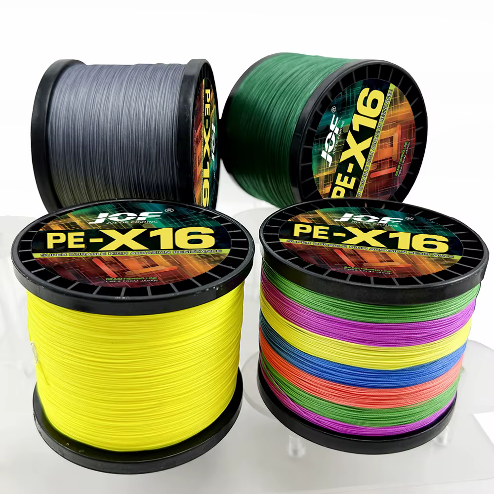 JOF X8 Sedal trenzado PE multifilamento 8 hebras – 18-200LB para mar - imagen 3