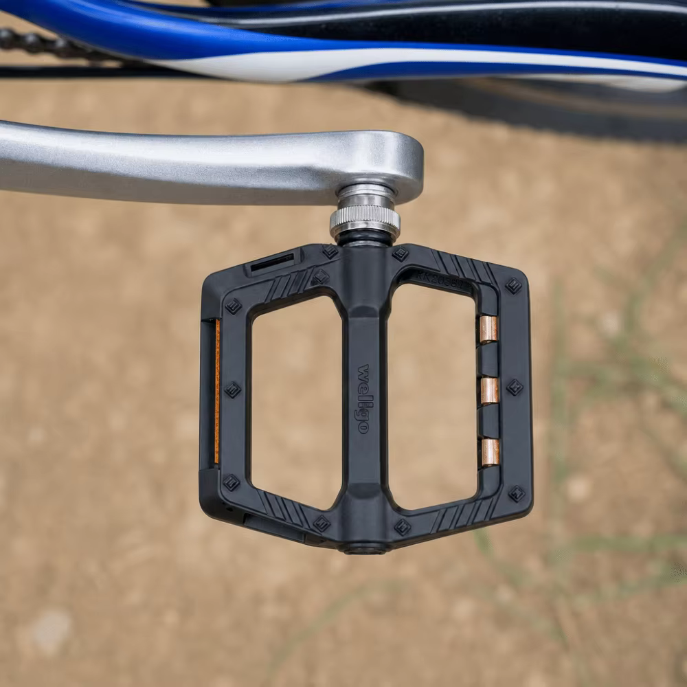 Pedales de bicicleta de aluminio antideslizantes para montaña y carretera - imagen 2