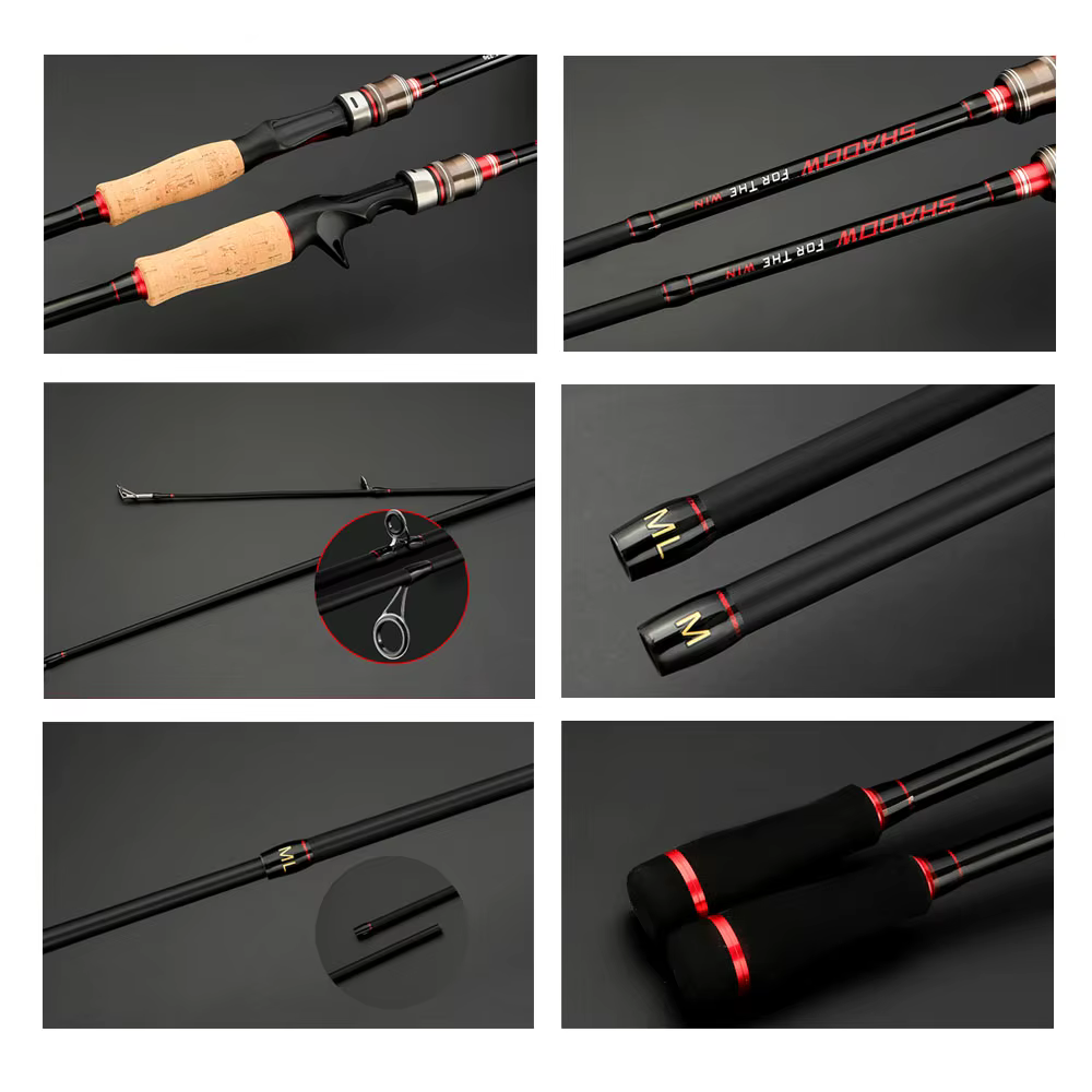 Goture Shadow M+ML - Caña de pesca spinning fibra carbono versátil - imagen 5