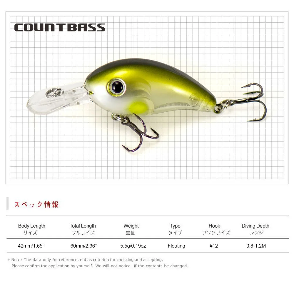 CountBass Wobbler Perch – Señuelo para perca de pesca - imagen 5