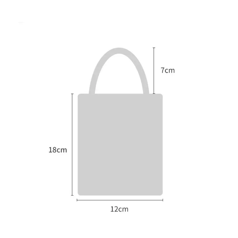 Bolso de compras con diseño en tejido de punto