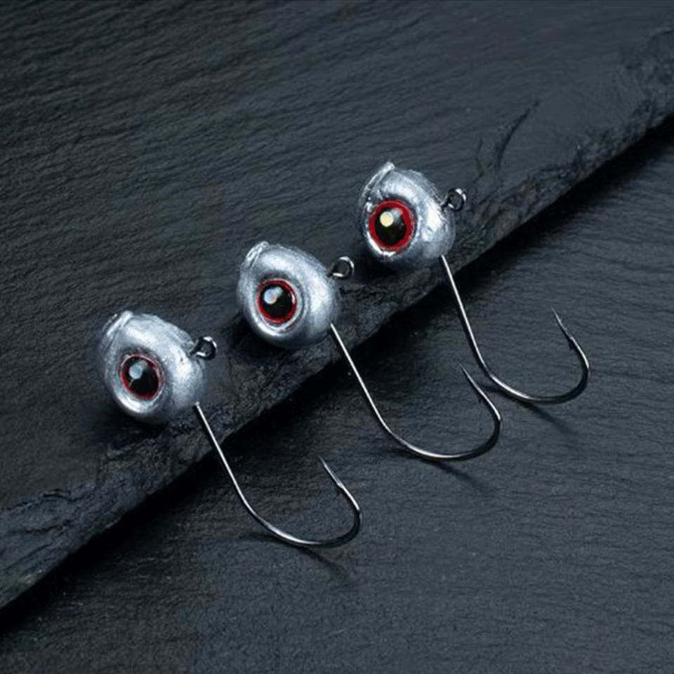 Jig Head Ned Rig 3D Walk Fish – Anzuelo con púas para vinilo - imagen 5