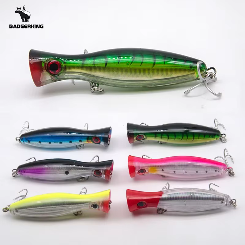 Señuelo Popper 12 cm 43 g - Cebo duro de superficie para mar - imagen 5