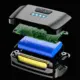 Linterna frontal LED recargable con clip impermeable y mini - imagen 3