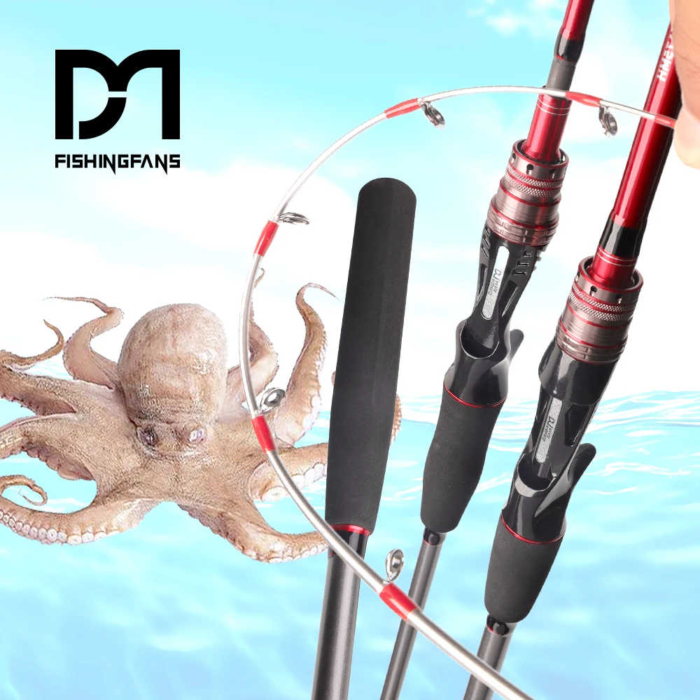 FishingFans Caña jigging ligera sensible ML/MH para sepia y calamar - imagen 5