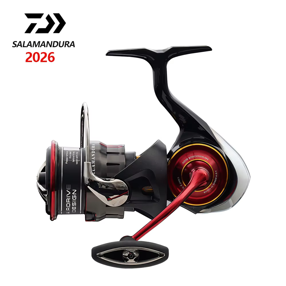 DAIWA SALAMANDURA LT 2026 Carrete baitcasting ligero y resistente