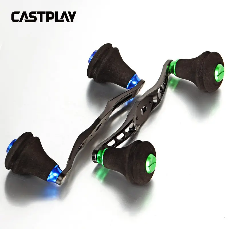Manivela de aluminio Castplay con perilla EVA para baitcasting - imagen 2