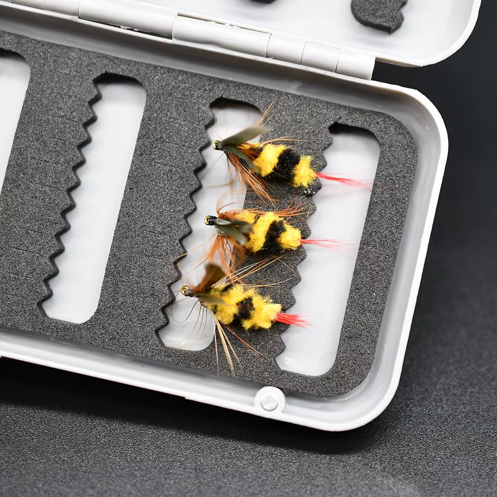 MNFT Caja de moscas en ABS y espuma ligera para pesca con mosca - imagen 4