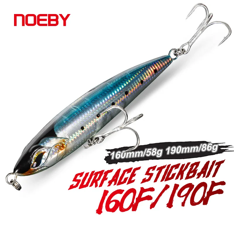 NOEBY Pencil Stickbait de superficie flotante para pesca GT - imagen 3