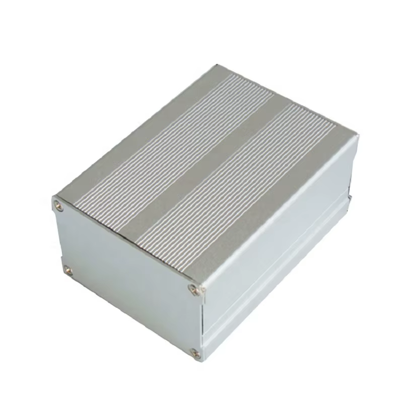 Caja de pesca en aluminio anodizado para señuelos
