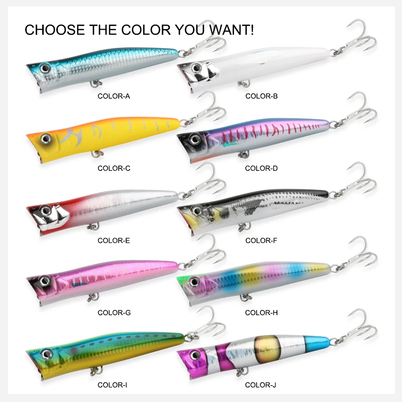 FJORD Popper 140mm – Señuelo superficie agua salada UV - imagen 3