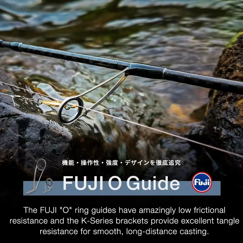 TSURINOYA DRAGON Caña Spinning UL Carbono Rápida Fuji Trucha Bass - imagen 5