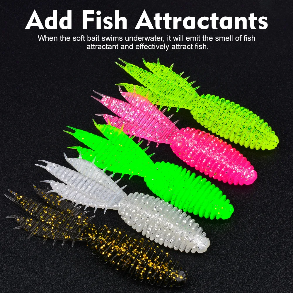 Colores disponibles del señuelo de pesca flotante de camarón