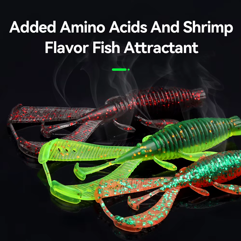 Swimbait Camarón Flotante Kingdom Dancing – TPE para Bass y Pike - imagen 5