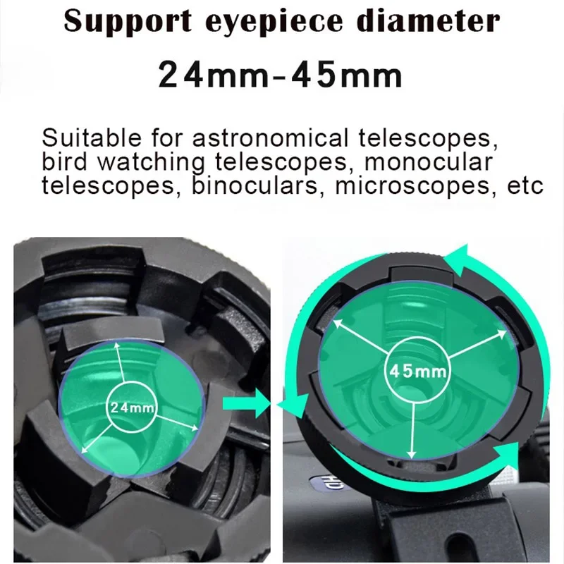 Adaptador Digiscoping para Teléfono Montaje Rápido - imagen 3