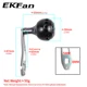 EKFan manivela de carrete pesca aluminio para señuelos DIY - imagen 2