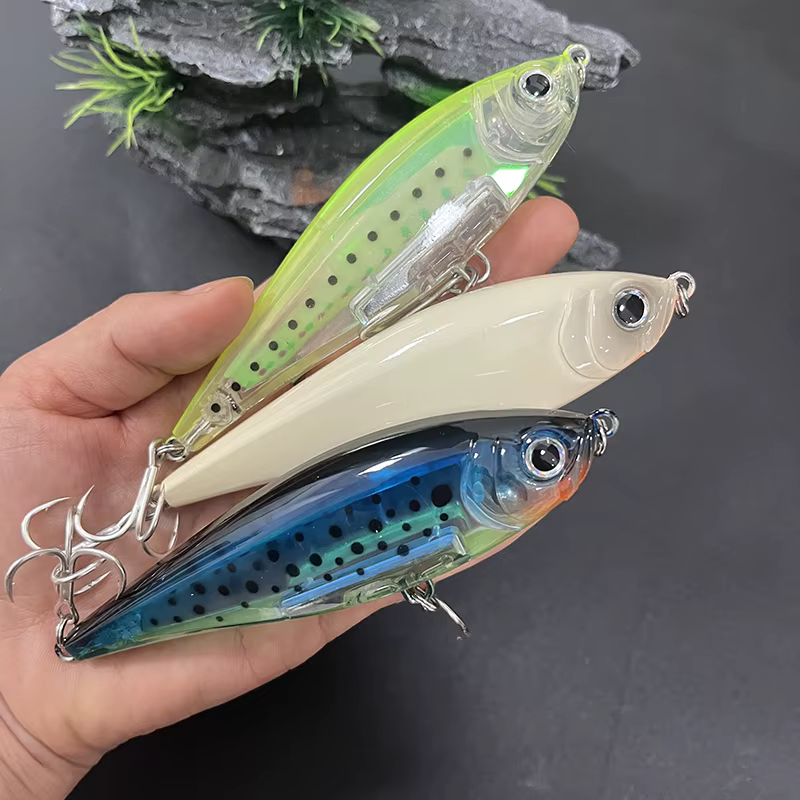 Señuelo lápiz flotante Twitch costero – Cebo duro artificial 110mm - imagen 2