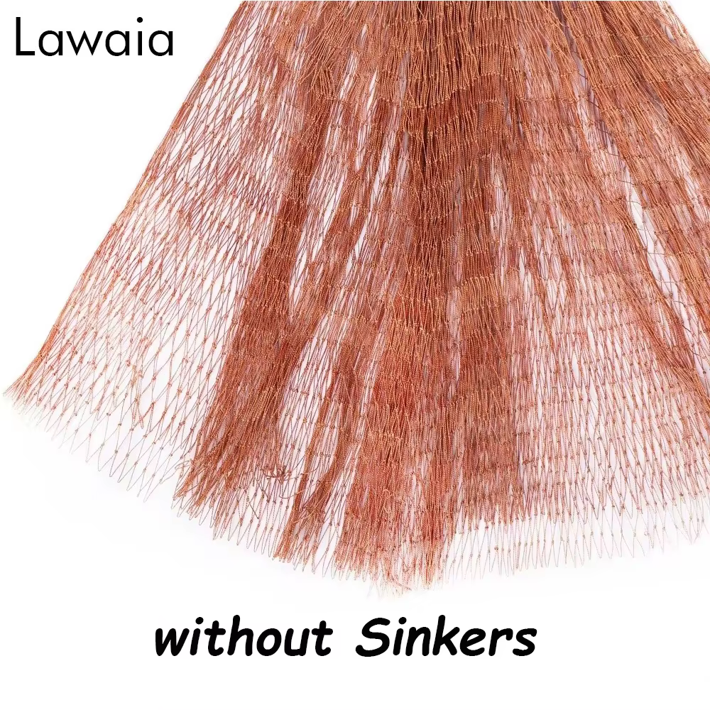 Lawaia Red de Pesca Monofilamento – Anillo Fundido Aluminio Sin Plomo - imagen 2