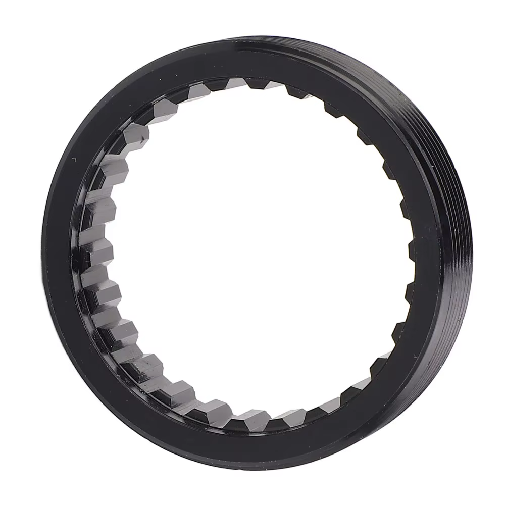 Vista lateral del anillo dentado M34 × 1,0