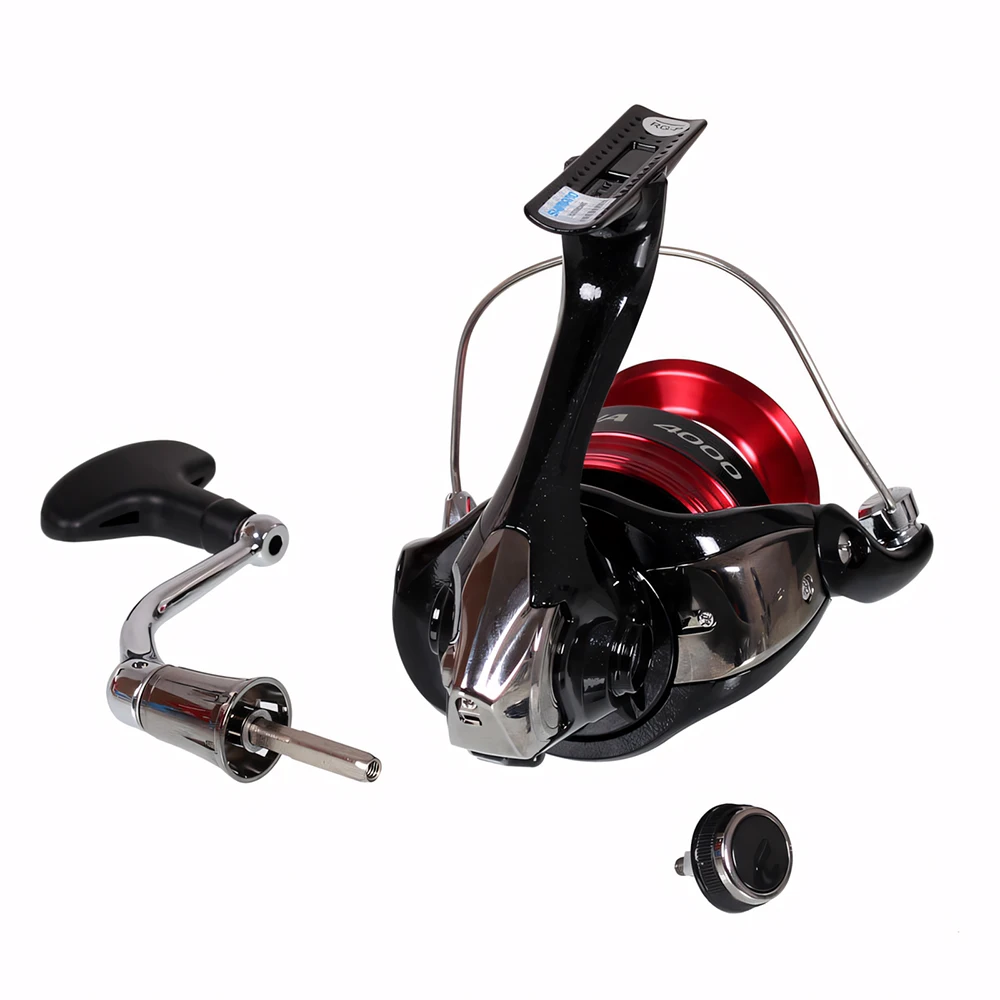 Carrete Shimano Sienna giratorio – arrastre potente agua salada - imagen 2