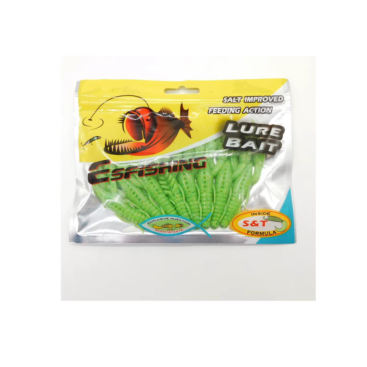 ESFISHING Craw – Cebo de silicona suave imitación cangrejo realista - imagen 3