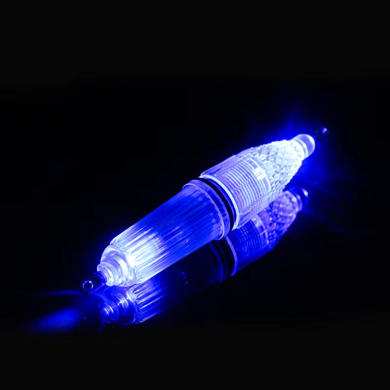 Doble luz LED impermeable para pesca nocturna subacuática - imagen 4