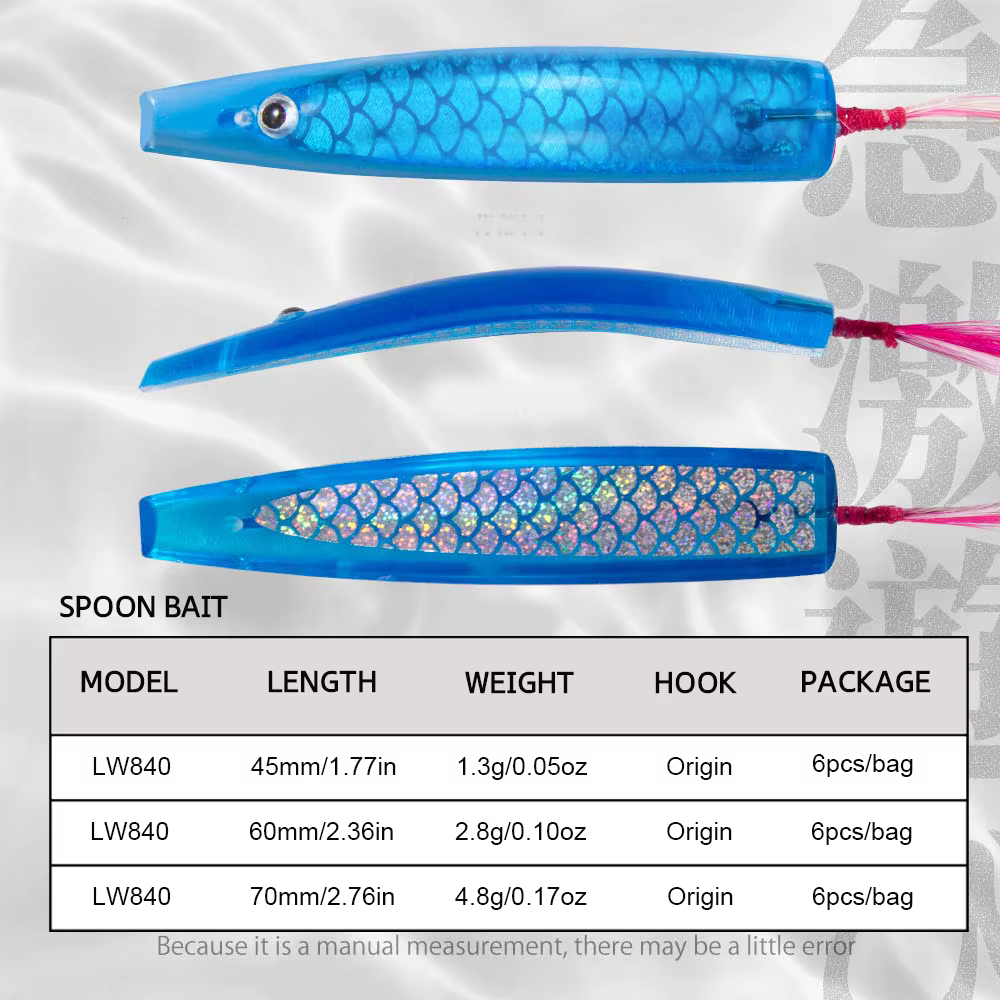 Hunthouse Cucharillas Trolling – Señuelos para pesca en agua salada - imagen 5