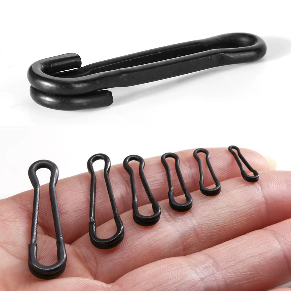 Conector rápido DNDYUJU para señuelos – Pin de latón pesca carpa - imagen 5