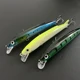 Señuelos Wobbler Minnow flotantes vástago largo para lucio
