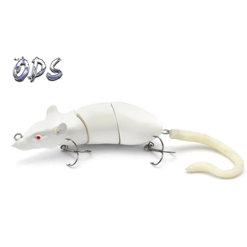 Señuelo de ratón Wobbler multiarticulado para agua salada - imagen 2