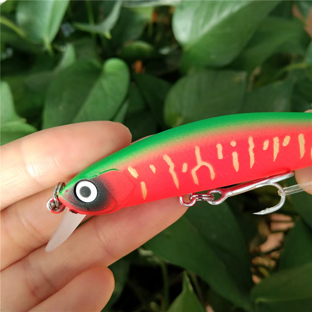 Swolfy Señuelo Minnow Wobbler 10cm 12g Ojos 3D Hundido – Lance Lejano - imagen 4