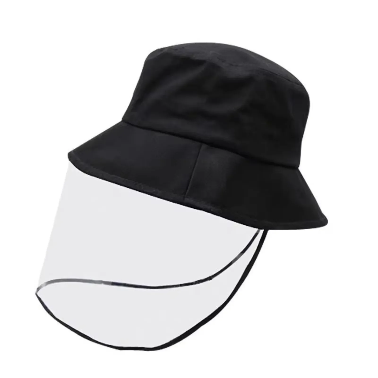 Sombrero de pescador con protector facial desmontable