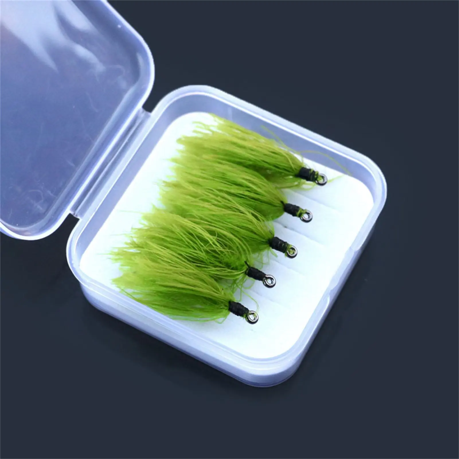 Pack de 5 anzuelos Bionic Moss Grass DKSHETOY