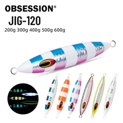 Obsession J120 Jigbait hundimiento rápido para agua salada