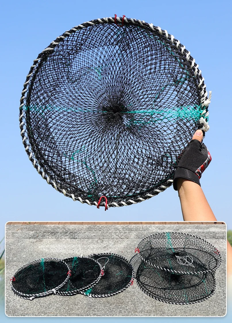 Red plegable para pesca de carpa y peces de fondo marinos - imagen 5