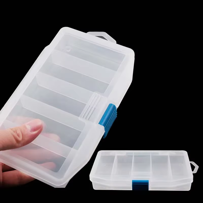Caja de Pesca Multi-Compartimentos para Señuelos y Anzuelos